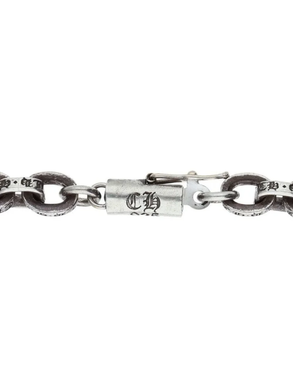Chrome Hearts Paper Chain 18 Silver Necklace